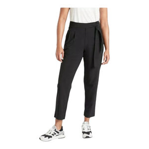 Athleta Skyline Pant II in Navy Women's Plus Size 24 Wide Leg Belted Paper Bag